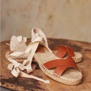 Sezane Ilda Espadrilles - Camel